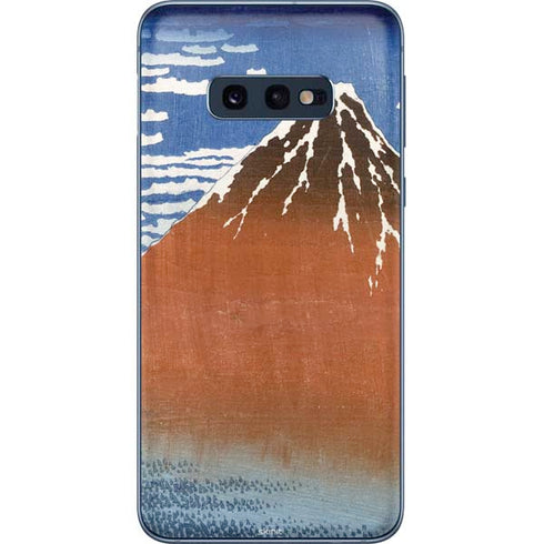 Hokusai Fuji Mountains in clear Weather Galaxy S10e Skin